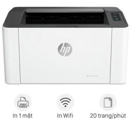   
          Máy in laser trắng đen đơn năng HP 107w